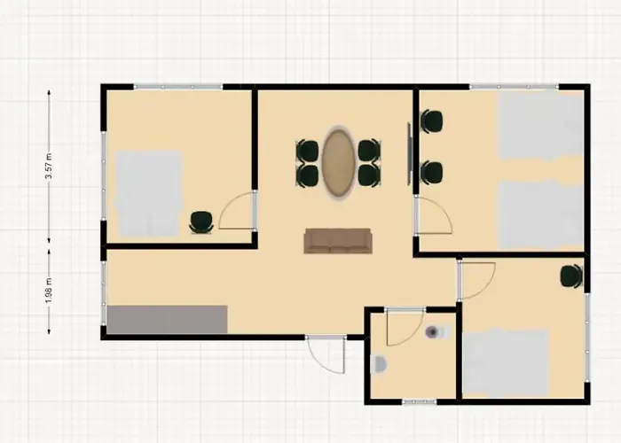 Apartamento 빠레트 White Linen House